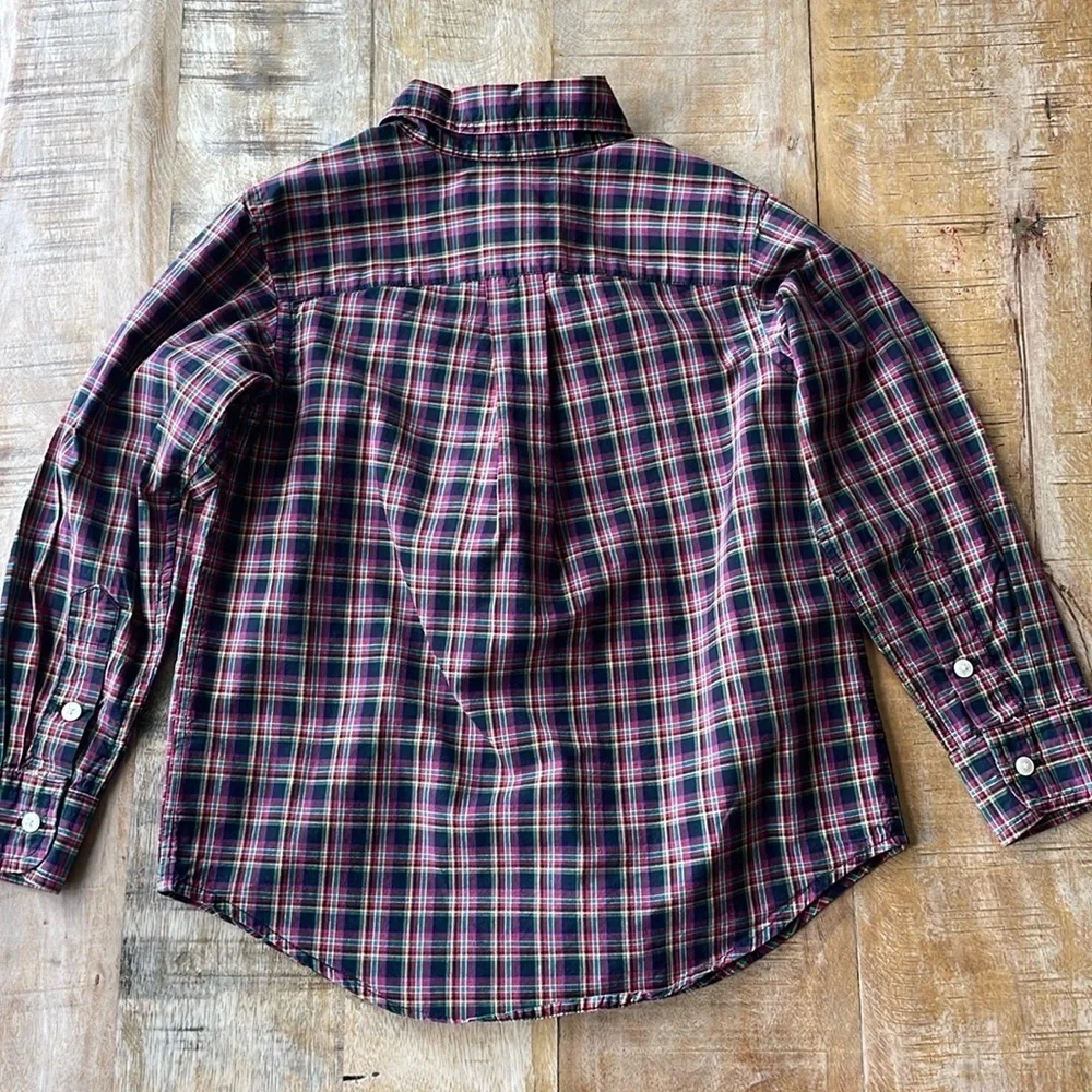 Ralph Lauren plaid shirt 4t